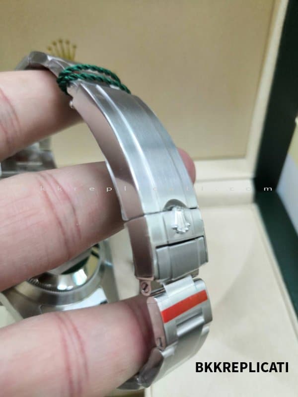 Rolex Submariner Date Ghiera Nera Super Clone Acciaio Inox 904L Noob 116610 - immagine 11