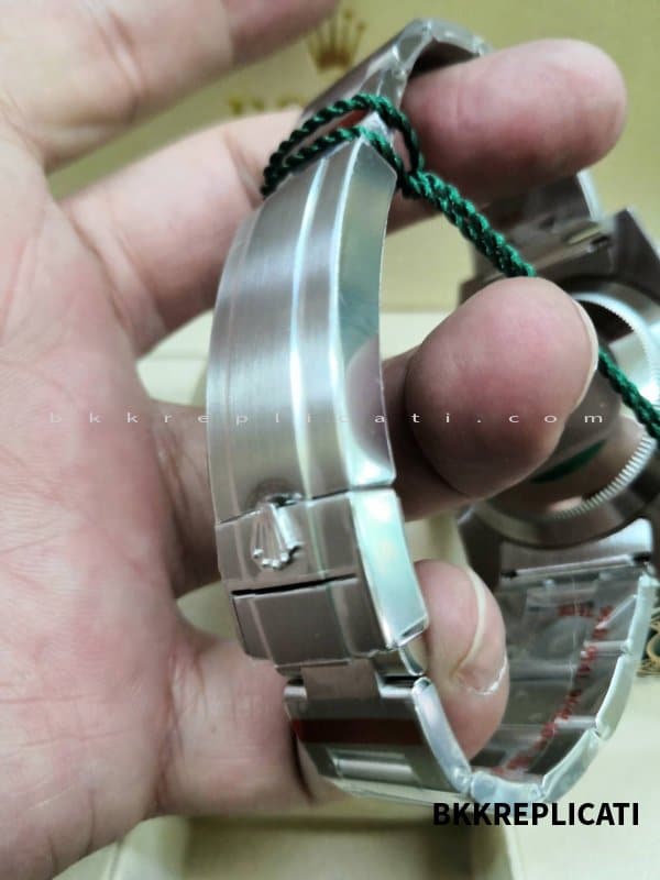 Rolex Submariner Date Ghiera Nera Super Clone Acciaio Inox 904L Noob 116610 - immagine 12