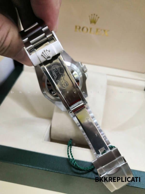 Rolex Submariner Date Ghiera Nera Super Clone Acciaio Inox 904L Noob 116610 - immagine 15