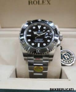 Rolex Submariner Date Ghiera Nera Super Clone Acciaio Inox 904L Noob 116610 - immagine 4