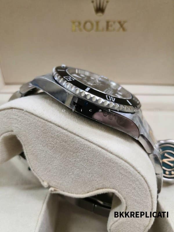 Rolex Submariner Date Ghiera Nera Super Clone Acciaio Inox 904L Noob 116610 - immagine 10