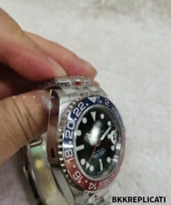 Rolex Gmt Master II Pepsi Ghiera Blu e Rossa Super Clone - immagine 6