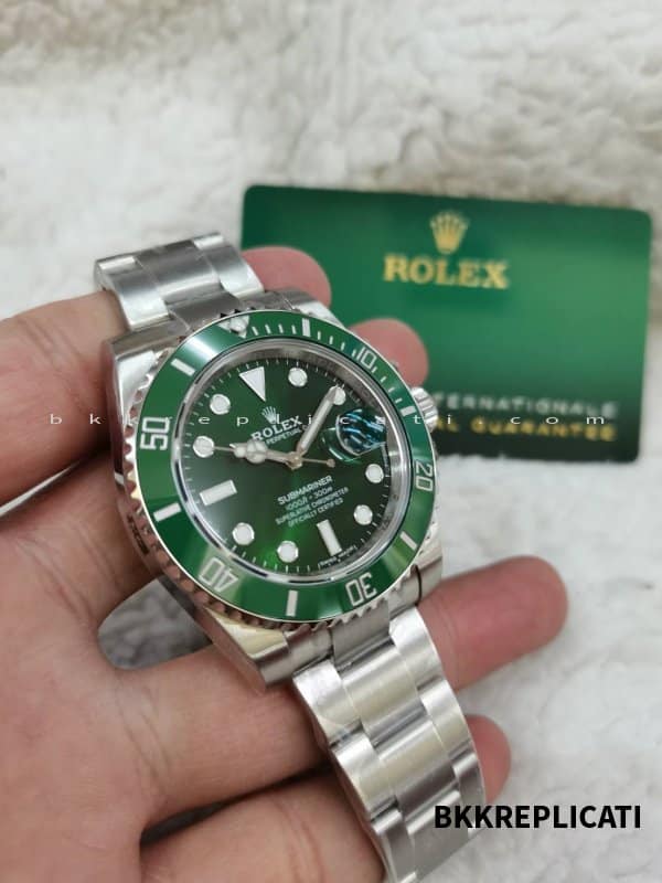 Rolex Submariner Date Hulk Quadrante Verde Super Clone VS Factory - immagine 8