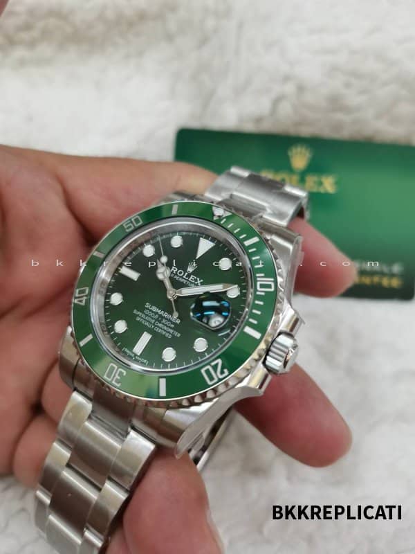 Rolex Submariner Date Hulk Quadrante Verde Super Clone VS Factory - immagine 7