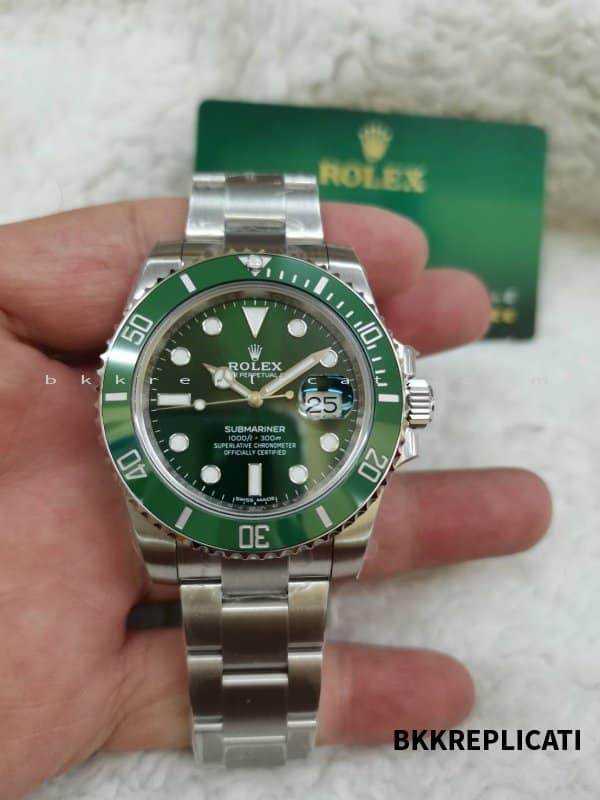 Rolex Submariner Date Hulk Quadrante Verde Super Clone VS Factory - immagine 4