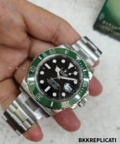 Rolex Submariner Date Ghiera Verde Starbucks 41 mm Super Clone VS Factory - immagine 10