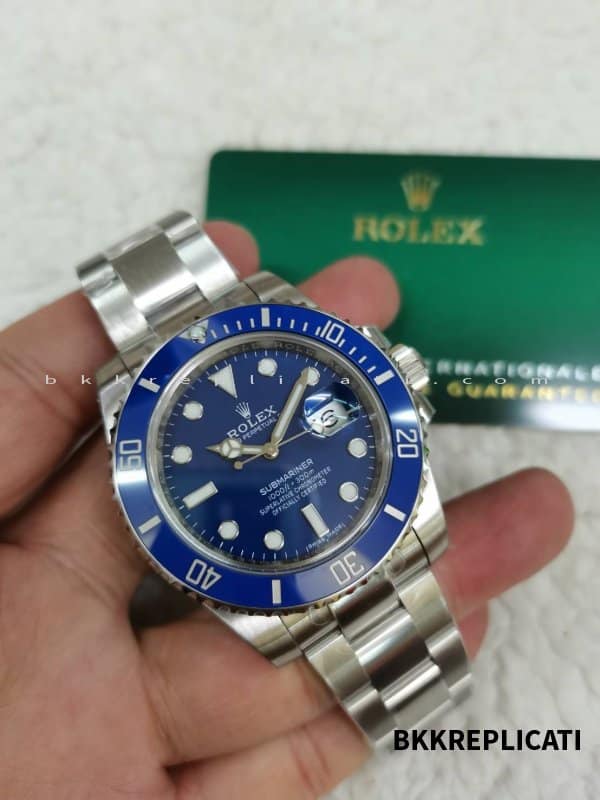 Rolex Submariner Date Quadrante Blu 40 mm Super Clone VS Factory - immagine 2