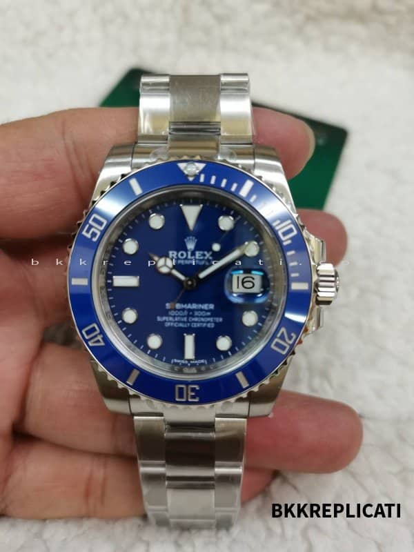 Rolex Submariner Date Quadrante Blu 40 mm Super Clone VS Factory - immagine 5