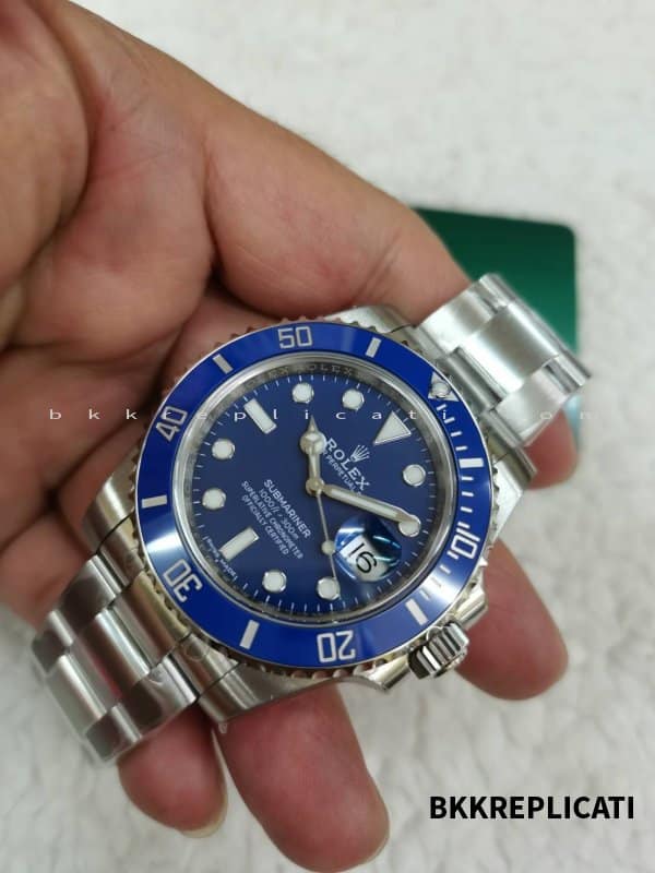 Rolex Submariner Date Quadrante Blu 40 mm Super Clone VS Factory - immagine 6