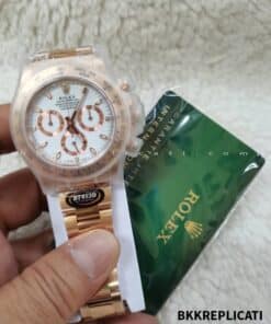 Rolex Daytona Everose Quadrante Avorio 116505 Super Clone BT Factory - immagine 2