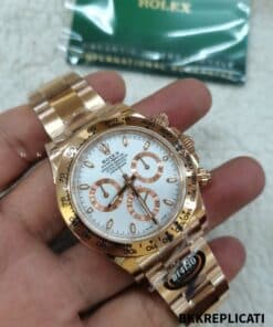 Rolex Daytona Everose Quadrante Avorio 116505 Super Clone BT Factory - immagine 4