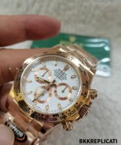 Rolex Daytona Everose Quadrante Avorio 116505 Super Clone BT Factory - immagine 6