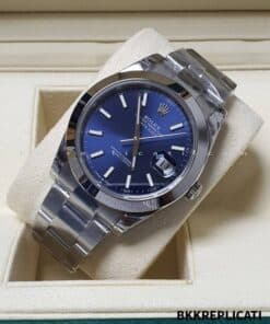Rolex Datejust 41 mm Quadrante Blu 126300 Super Clone VS Factory - immagine 3