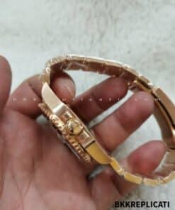 Rolex Gmt Master II Root Beer Oro Rosa Super Clone 126715 - immagine 9