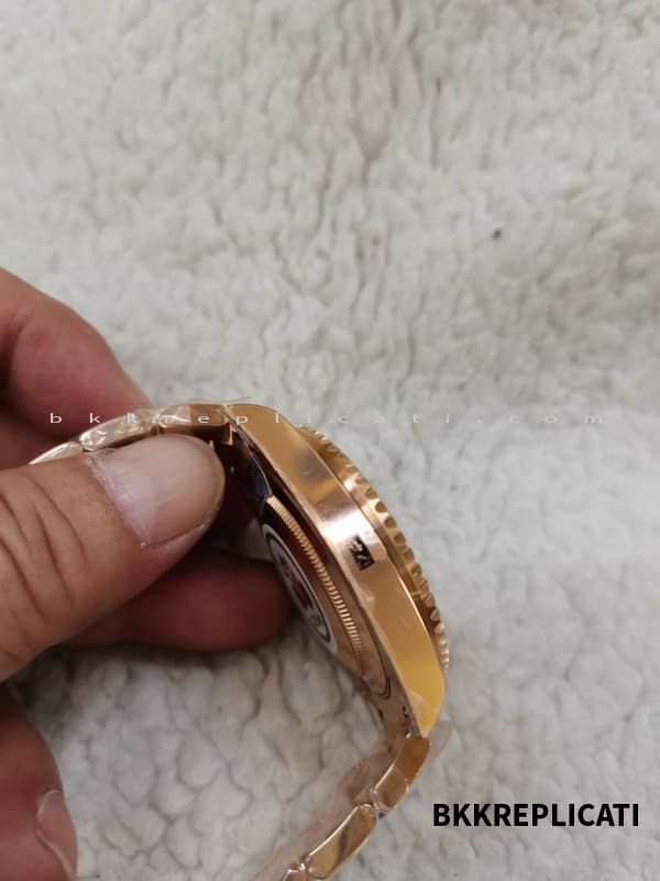 Rolex Gmt Master II Root Beer Oro Rosa Super Clone 126715 - immagine 10