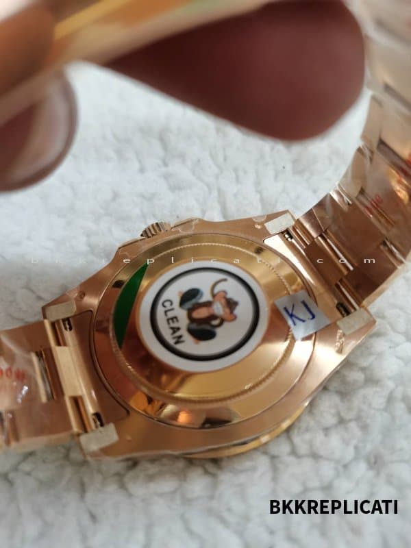 Rolex Gmt Master II Root Beer Oro Rosa Super Clone 126715 - immagine 11