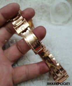 Rolex Gmt Master II Root Beer Oro Rosa Super Clone 126715 - immagine 12