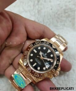 Rolex Gmt Master II Root Beer Oro Rosa Super Clone 126715 - immagine 4