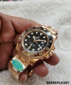 Rolex Gmt Master II Root Beer Oro Rosa Super Clone 126715 - immagine 8