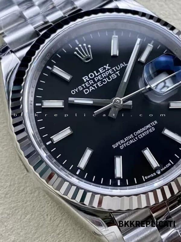 Rolex Datejust 41 mm Quadrante Nero Super Clone VS Factory 126234 - immagine 2