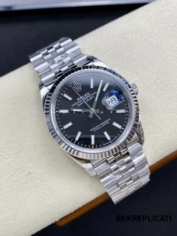 Rolex Datejust 41 mm Quadrante Nero Super Clone VS Factory 126234 - immagine 4