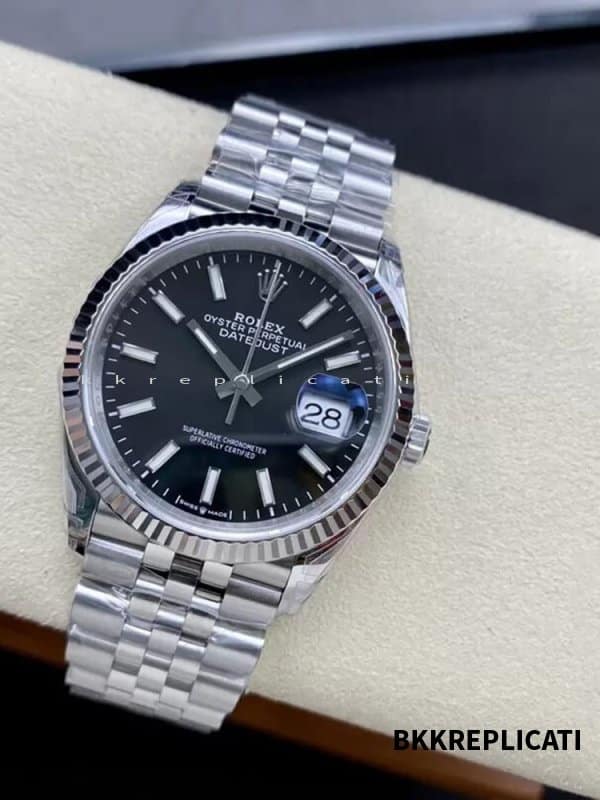 Rolex Datejust 41 mm Quadrante Nero Super Clone VS Factory 126234 - immagine 5