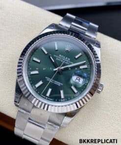 Rolex Datejust 41 mm Quadrante Verde Super Clone VS Factory 126234 - immagine 4