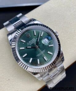 Rolex Datejust 41 mm Quadrante Verde Super Clone VS Factory 126234 - immagine 5