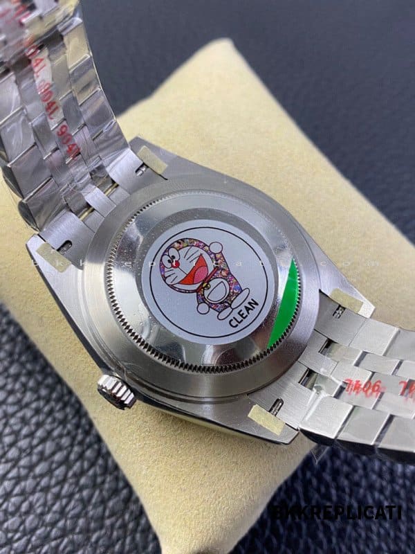 Rolex Datejust Wimbledon 41 mm Super Clone Clean Factory 126334 con Cinturino Jubilee - immagine 8