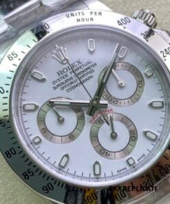 Rolex Daytona Quadrante Bianco Super Clone Clean Factory 116520 - immagine 2