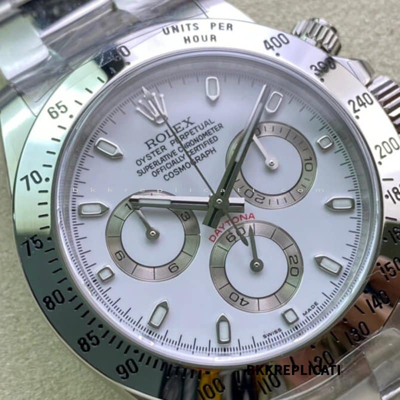 Rolex Daytona Quadrante Bianco Super Clone Clean Factory 116520 - immagine 2