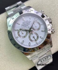 Rolex Daytona Quadrante Bianco Super Clone Clean Factory 116520 - immagine 5